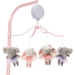 Bedtime Originals Tiny Dancer Musical Baby Crib Mobile