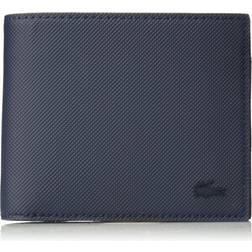 Lacoste Classic Small Billfold Coin Peacoat Bill-fold Wallet