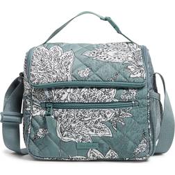 Vera Bradley Performance Twill Crossbody Lunch Tote, Tiger Lily Blue Oar