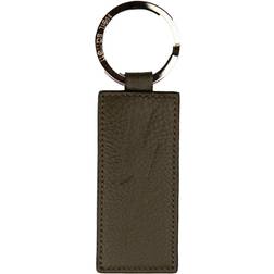 Neil Barrett Green Leather Keychain