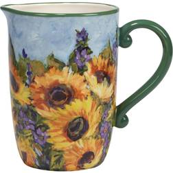 Certified International Sunflower Bouquet Pitcher