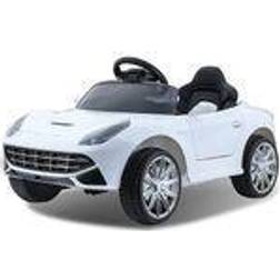 Chipolino Kinder Elektroauto Cobra Fernbedienung, MP3-/USB- Anschluss, 2 Motoren weiß