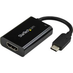 StarTech USB C - HDMI/ USB C Thunderbolt M-F Adapter 0.3ft