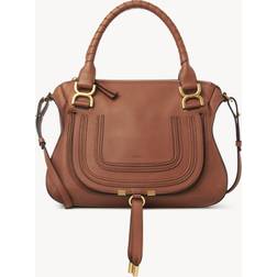 Chloé Brown Marcie Double Shoulder Bag UNI