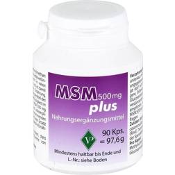 MSM 500 mg plus Kapseln 90 Stk.