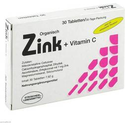 Zink Organisch + Vitamin C Tabletten