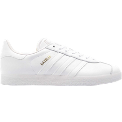 Adidas Gazelle M - Cloud White/Cloud White/Gold Metallic