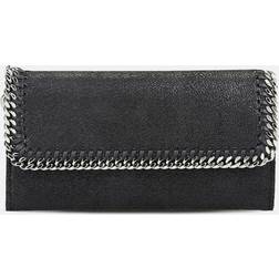 Stella McCartney Falabella continental flap wallet - women - Fabric