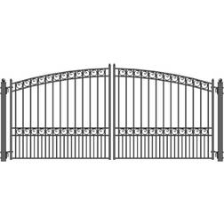 Aleko Paris Style 12 Dual Swing Driveway Fence Gate