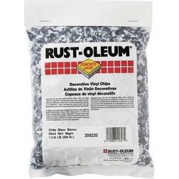 Rust-Oleum 205220 Floor Chip, Black/White, Vinyl, 1 lb