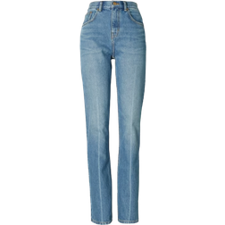 Tory Burch High Rise Slim Straight Jeans