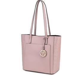 MKF Collection Lea Tote Handbag - Dusty Rose