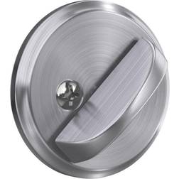 Schlage B80 626 134 N N SL One-Sided Deadbolt, Satin Chrome,2.5