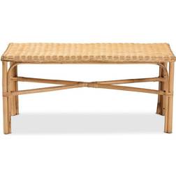 Baxton Studio Cacaban Modern Storage Bench