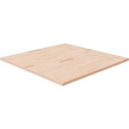 vidaXL Brown, Solid Wood Oak Square Bordplate 90cm