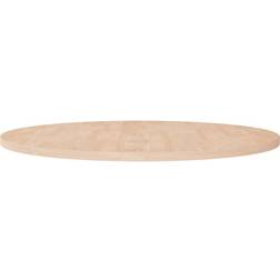 vidaXL Brown, Solid Wood Oak Round Bordplate 90cm