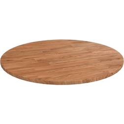 vidaXL Light brown, Solid Wood Oak Bordplate 60cm