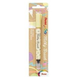 Pentel Pinselstift Milky Brush Gelb, Basteln