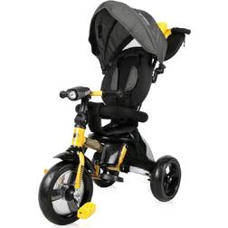 Lorelli Tricycle Enduro 4 in 1 klappbar, Sitz drehbar, verstellbar, Licht gelb