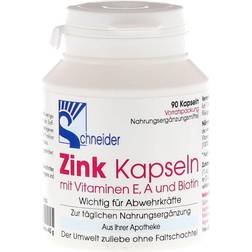 Schneider ZINK KAPSELN Vitamin E.A.Biotin 90 St.