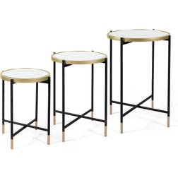 Gild House Anastasia, Modern Nesting Table 2