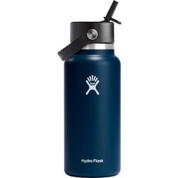 Hydro Flask 32 Wide Mouth Water Flex Straw Cap Termos