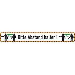 SafetyMarking® Hinweisaufkleber "Bitte Abstand halten!