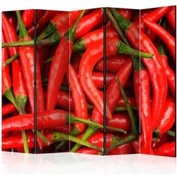 Arkiio chili pepper background II Romavdeler 225x172cm