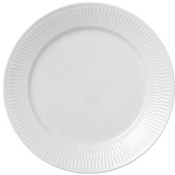 Royal Copenhagen White Fluted Dinner Plate 10.63"