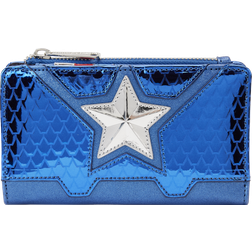 Loungefly Captain America Shine Cosplay Flap Wallet