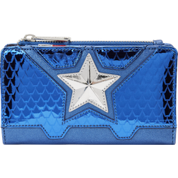 Loungefly Marvel Flap Purse Shine Captain America Coplay Nue