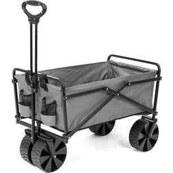 Seina 150lb Capacity Collapsible Steel Frame Utility Wagon