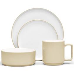 Noritake Colortex Stone Sage Dinner Set 4