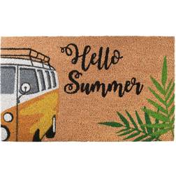 National Tree Company Summer Coir Doormat Yellow, Green, Brown