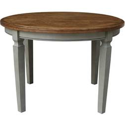 International Concepts 44 Hickory/Stone Dining Table