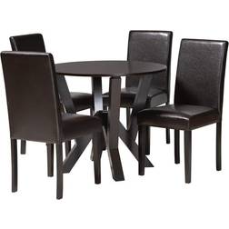 Baxton Studio Rosi Modern Dining Set 5