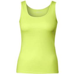 Cecil Linda Uni Color Top - Lime Light Yellow