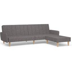 vidaXL Bed with Footstool Sofa 220cm 2Stk. Zweisitzer