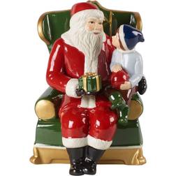 Villeroy & Boch Christmas Santa on armchair Musical Decoration