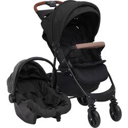 vidaXL 3-in-1 Kinderwagen Anthrazit