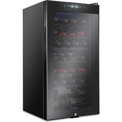 Ivation Fridge, Dual Zone Standing White, Black, Red