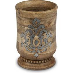 GG Collection 8.25-in. Tall Metal Inlay Heritage Utensil Holder