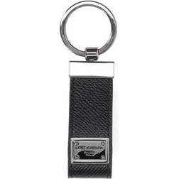 Dolce & Gabbana Logo Keyring - Black U