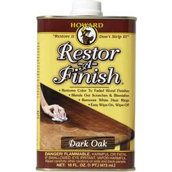 Howard Restor-A-Finish 16 Oak Wood Finish Restorer 1 Each Brown