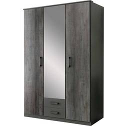 WIMEX Duisburg Graphite Kleiderschrank 135x199cm