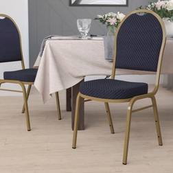 Flash Furniture FD-C03-ALLGOLD-H203774-GG HERCULES Dome Kitchen Chair
