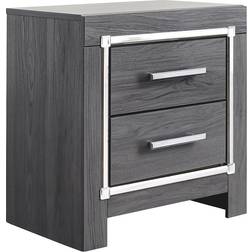 Ashley Lodanna Gray Bedside Table 15.7x23.7"