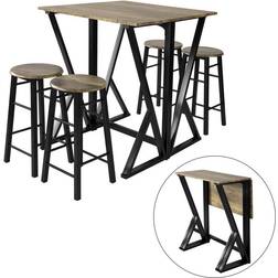 SoBuy Half-folded Bar Table 2pcs