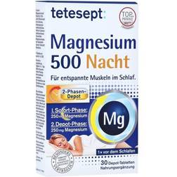Tetesept Magnesium 500 Nacht Tabletten