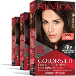 Revlon Permanent Hair Color Permanent Hair Dye, Coverage, Ammonia-Free, Keratin